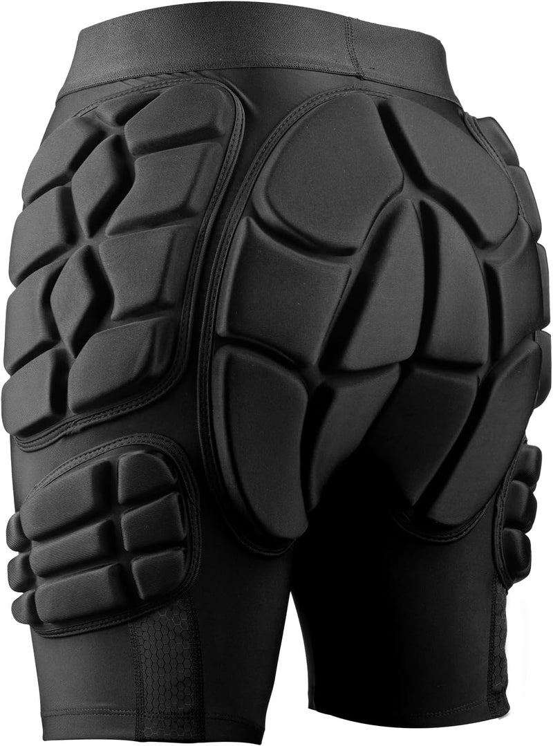 OutdoorMaster Snowboard Butt Pad - 3D Protection Impact Shorts With Thick EVA Pads for Snowboarding, Skating and Skiing - Tailbone Protection - 3 Sizes - Image 1